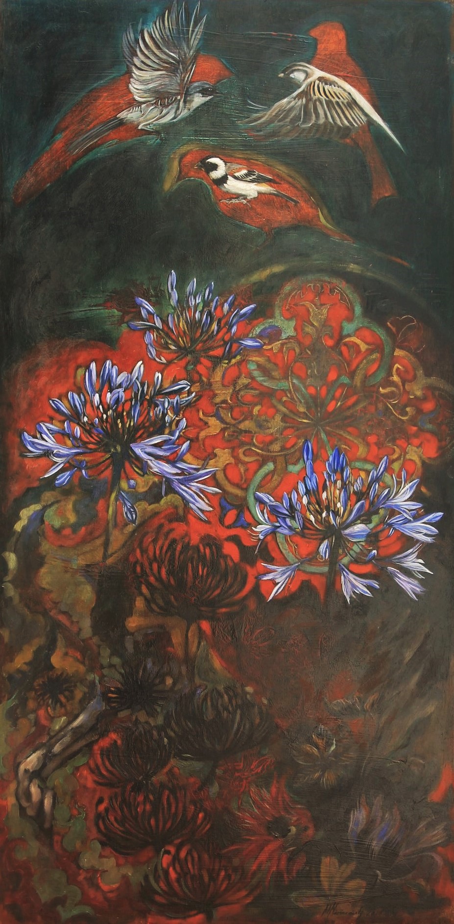 Madelein Marincowitz - Agapanthus Blues
